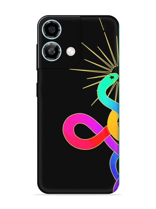 Art Geometric Abstraction Embossed Soft Silicone Case for Lava Yuva 3 Pro Zapvi