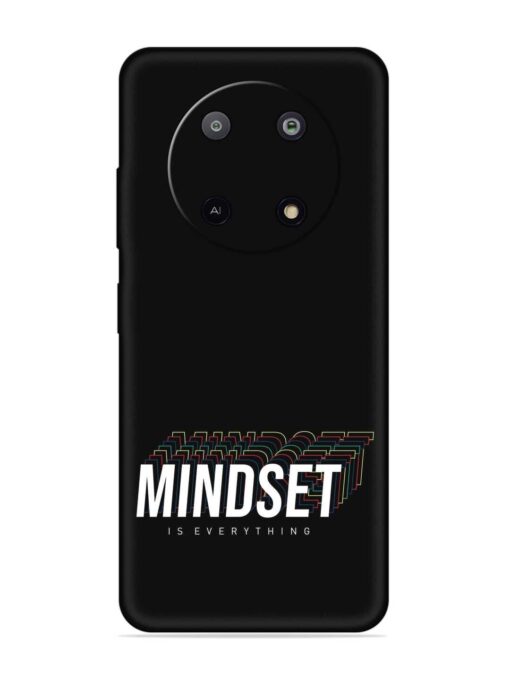 Mindset Everything Slogan Embossed Soft Silicone Case for Lava Yuva (5G) Zapvi