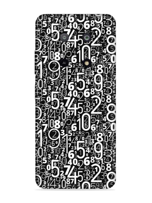 Many Numbers Different Embossed Soft Silicone Case for Lava Yuva (5G) Zapvi