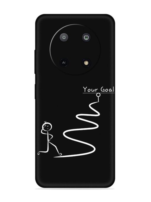 Your Goal Embossed Soft Silicone Case for Lava Yuva (5G)