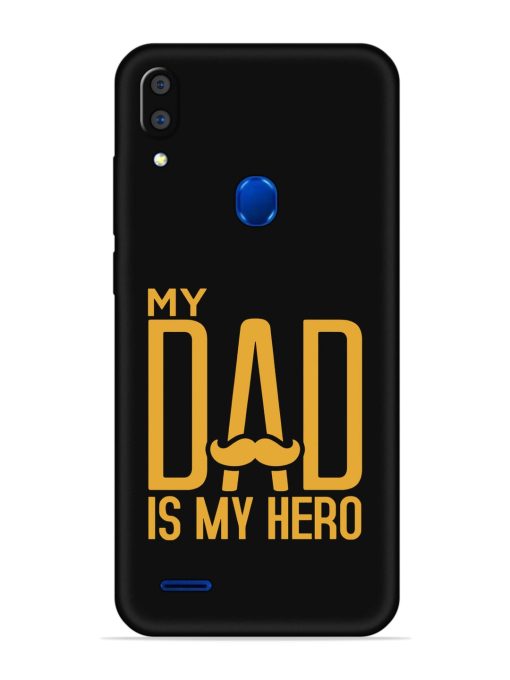 My Dad Is My Hero Embossed Soft Silicone Case for Lenovo A7 Zapvi