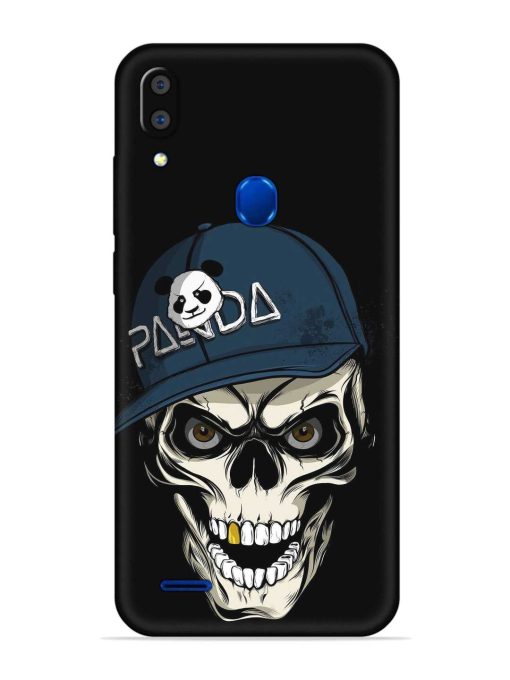 Panda Skull Embossed Soft Silicone Case for Lenovo A7 Zapvi