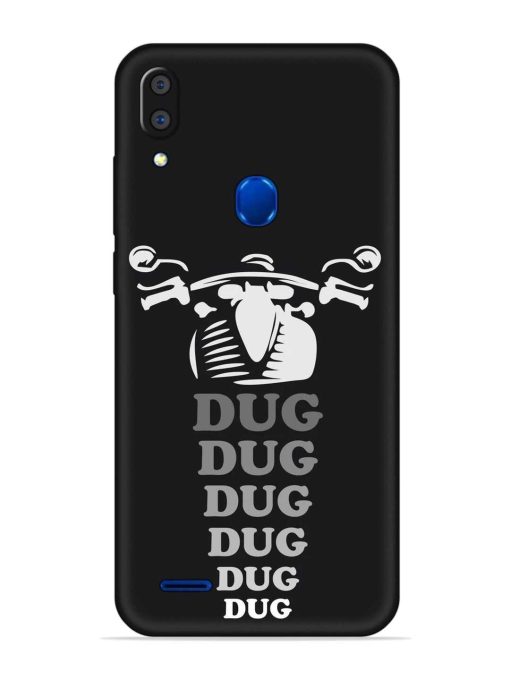 Dug Dug Dug Embossed Soft Silicone Case for Lenovo A7 Zapvi