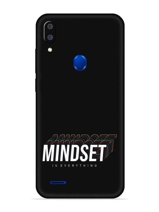 Mindset Everything Slogan Embossed Soft Silicone Case for Lenovo A7