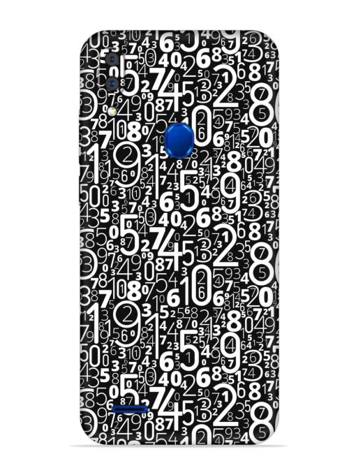 Many Numbers Different Embossed Soft Silicone Case for Lenovo A7 Zapvi