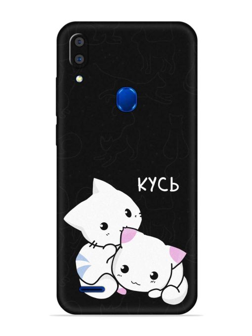 Kycb Cat Embossed Soft Silicone Case for Lenovo A7