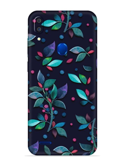 Decorative Watercolor Flower Embossed Soft Silicone Case for Lenovo A7 Zapvi