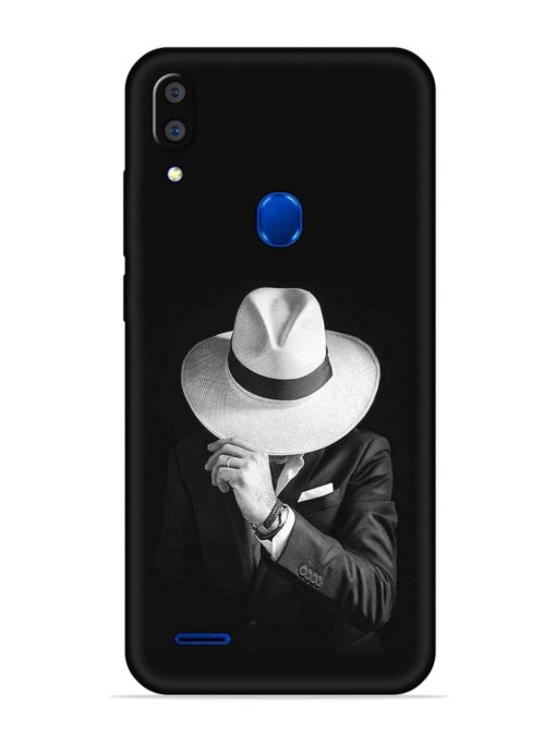 Men Under Hat Embossed Soft Silicone Case for Lenovo A7