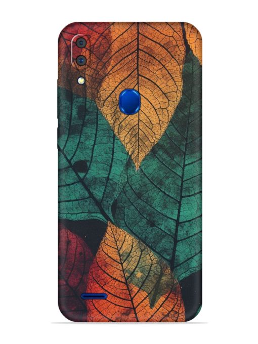 Leaves Artwork Embossed Soft Silicone Case for Lenovo A7