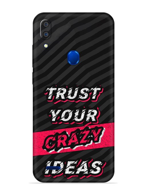 Trust Your Crazy Ideas Embossed Soft Silicone Case for Lenovo A7