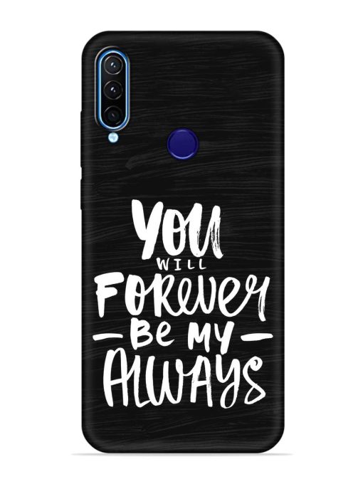 You Will Forever Embossed Soft Silicone Case for Lenovo K10 Plus Zapvi