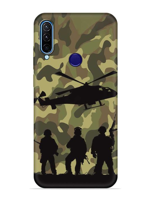 Army Heros Embossed Soft Silicone Case for Lenovo K10 Plus Zapvi