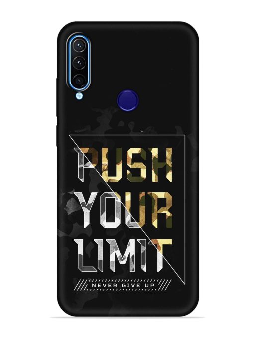 Push Your Limits Embossed Soft Silicone Case for Lenovo K10 Plus Zapvi