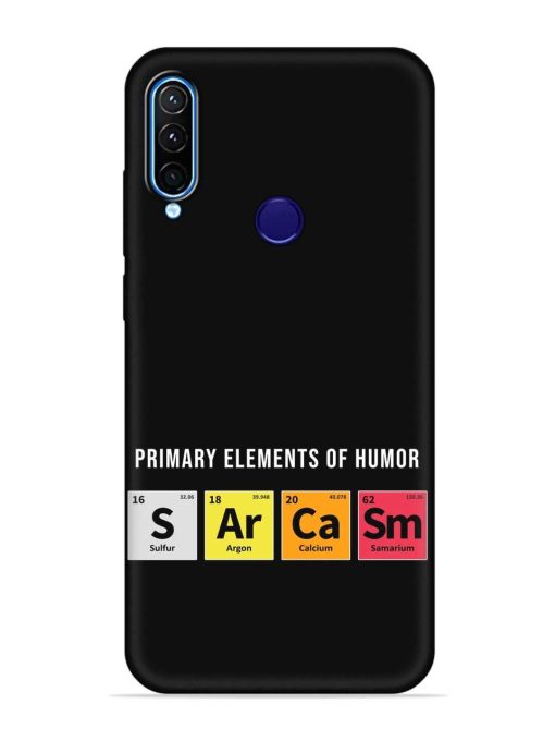 Primary Elements Humor Embossed Soft Silicone Case for Lenovo K10 Plus Zapvi