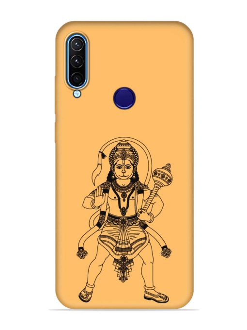 Indian God Hanuman Embossed Soft Silicone Case for Lenovo K10 Plus Zapvi