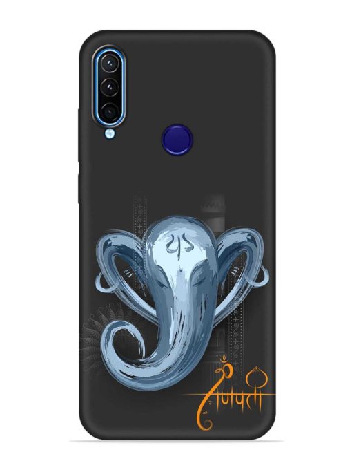 Illustration Lord Ganpati Embossed Soft Silicone Case for Lenovo K10 Plus Zapvi