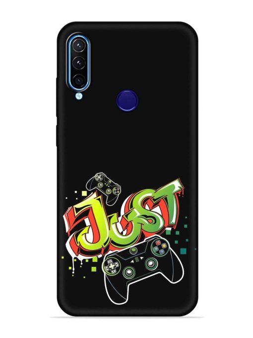 Graffiti Gamepad Illustration Embossed Soft Silicone Case for Lenovo K10 Plus Zapvi