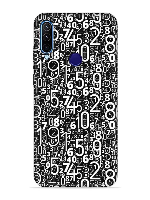 Many Numbers Different Embossed Soft Silicone Case for Lenovo K10 Plus Zapvi