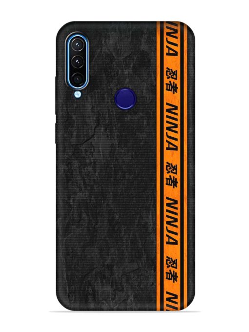 Ninja Srtips Embossed Soft Silicone Case for Lenovo K10 Plus Zapvi