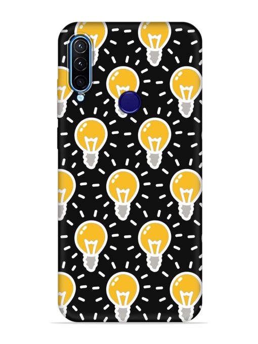 Light Bulb Seamless Embossed Soft Silicone Case for Lenovo K10 Plus Zapvi