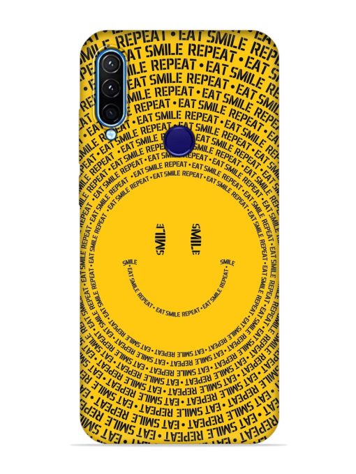 Smiley Embossed Soft Silicone Case for Lenovo K10 Plus Zapvi