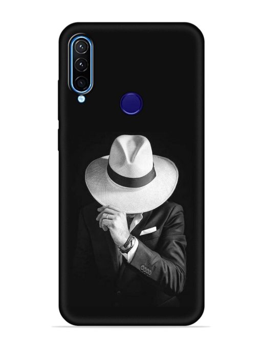 Men Under Hat Embossed Soft Silicone Case for Lenovo K10 Plus Zapvi