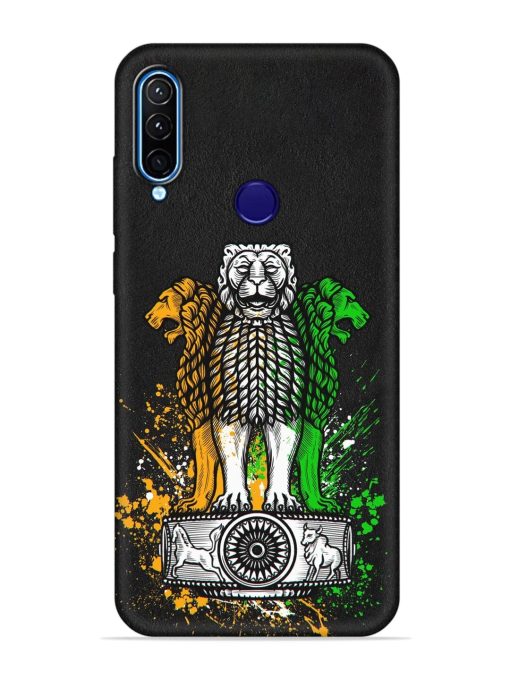 Pillars Of Ashoka Embossed Soft Silicone Case for Lenovo K10 Plus Zapvi