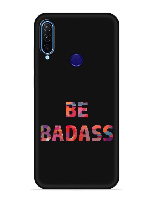 Be Badass Embossed Soft Silicone Case for Lenovo K10 Plus Zapvi