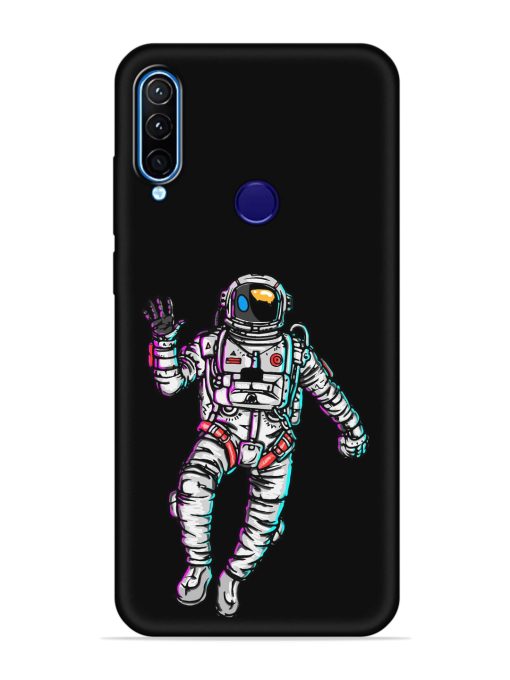 Spaceman Embossed Soft Silicone Case for Lenovo K10 Plus Zapvi