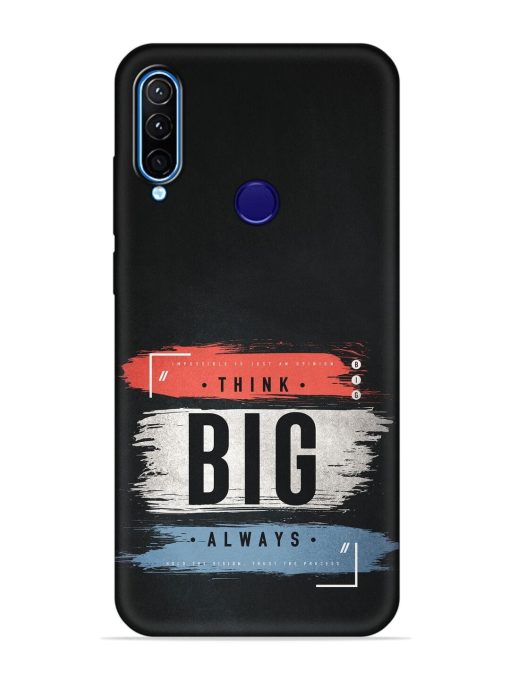 Think Big Always Embossed Soft Silicone Case for Lenovo K10 Plus