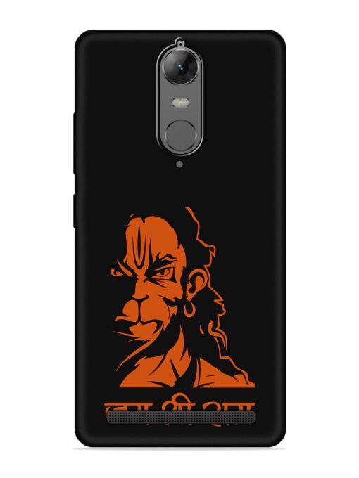 Angry Hanuman Embossed Soft Silicone Case for Lenovo K5 Note Zapvi