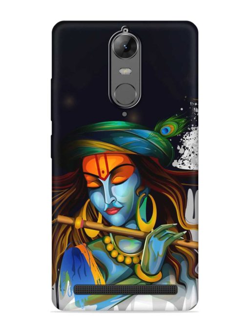 Krishna Art Embossed Soft Silicone Case for Lenovo K5 Note Zapvi