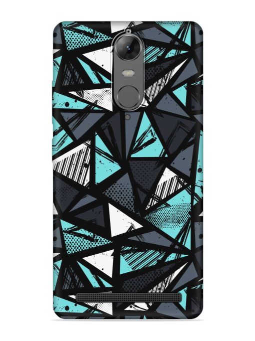 Abstract Seamless Embossed Soft Silicone Case for Lenovo K5 Note Zapvi