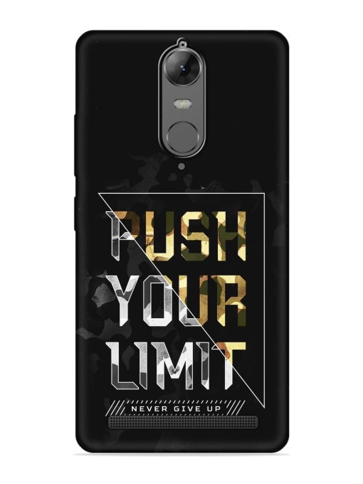 Push Your Limits Embossed Soft Silicone Case for Lenovo K5 Note