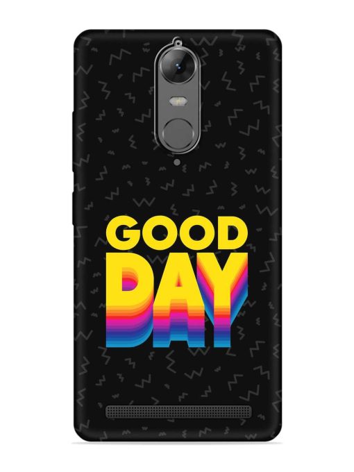 Good Day Embossed Soft Silicone Case for Lenovo K5 Note