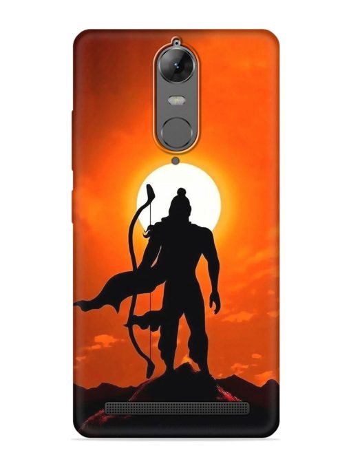 Shree Ram Embossed Soft Silicone Case for Lenovo K5 Note