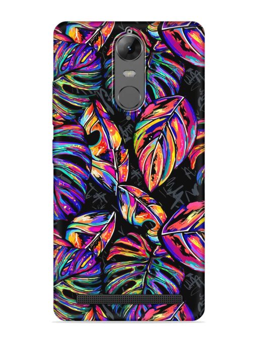 Tropical Seamless Vector Embossed Soft Silicone Case for Lenovo K5 Note