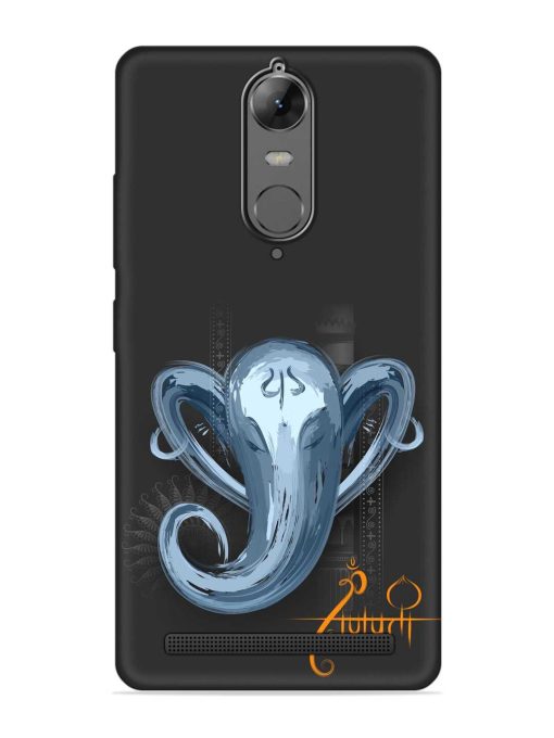 Illustration Lord Ganpati Embossed Soft Silicone Case for Lenovo K5 Note