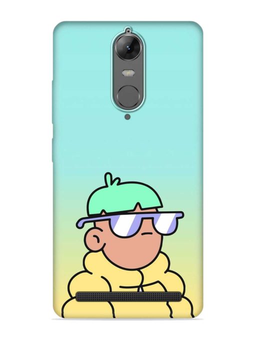 Doodles Cool Character Embossed Soft Silicone Case for Lenovo K5 Note Zapvi