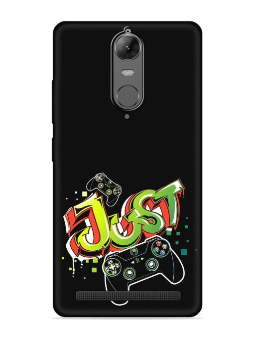 Graffiti Gamepad Illustration Embossed Soft Silicone Case for Lenovo K5 Note Zapvi