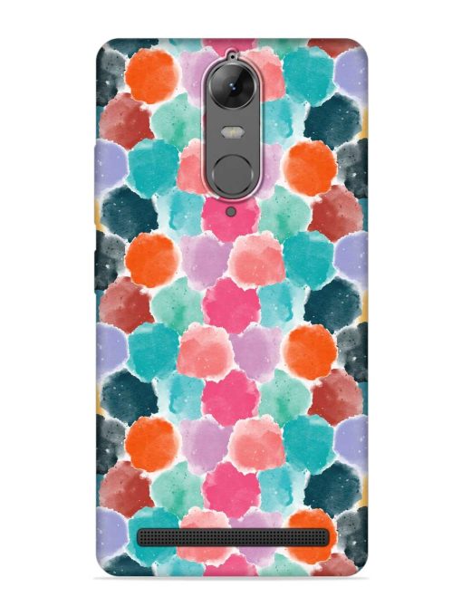 Colorful Seamless Pattern Embossed Soft Silicone Case for Lenovo K5 Note