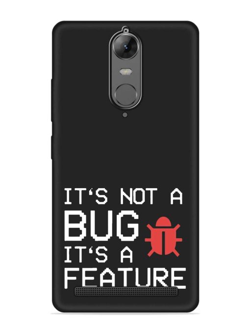 Not Bug Feature Embossed Soft Silicone Case for Lenovo K5 Note