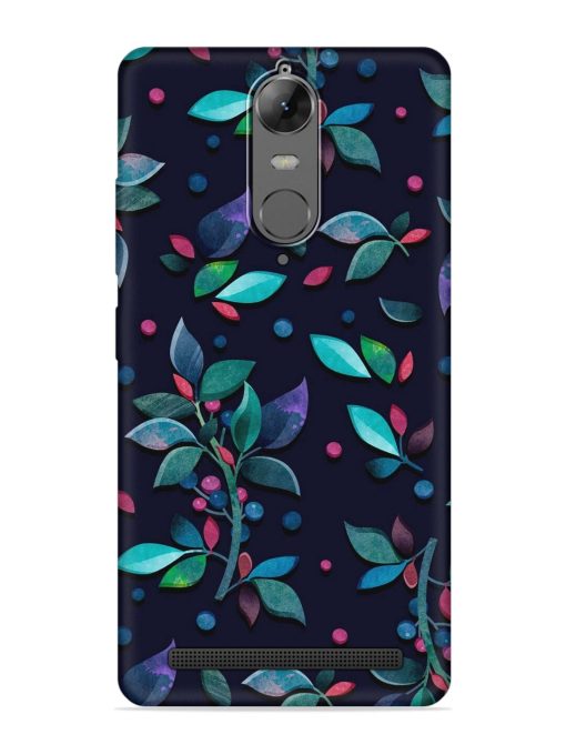 Decorative Watercolor Flower Embossed Soft Silicone Case for Lenovo K5 Note Zapvi