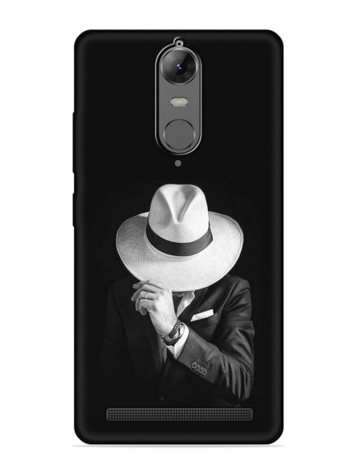 Men Under Hat Embossed Soft Silicone Case for Lenovo K5 Note Zapvi