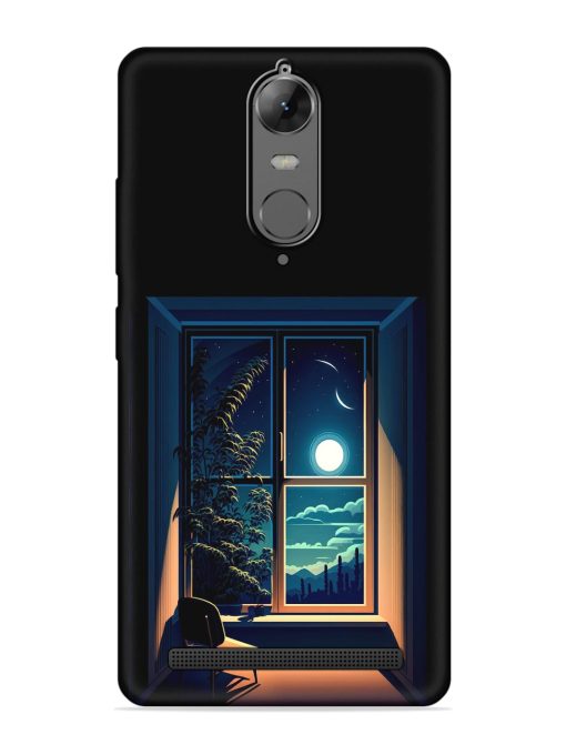 Night View At Window Embossed Soft Silicone Case for Lenovo K5 Note Zapvi