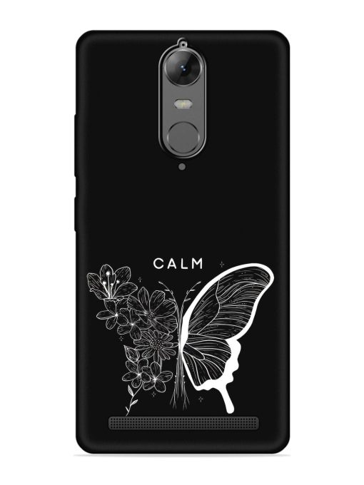 Calm Embossed Soft Silicone Case for Lenovo K5 Note