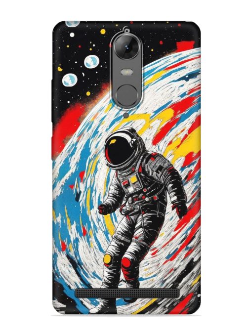 Astronaut Art Embossed Soft Silicone Case for Lenovo K5 Note Zapvi