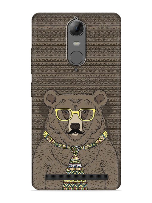 Grizzly Bear Embossed Soft Silicone Case for Lenovo K5 Note Zapvi