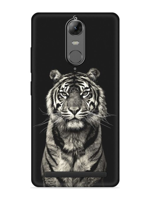 Tiger Art Embossed Soft Silicone Case for Lenovo K5 Note