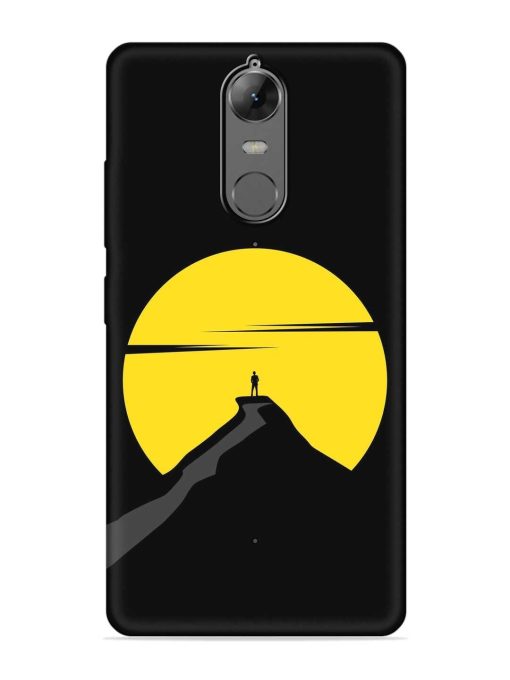 Black Ultra Vector Embossed Soft Silicone Case for Lenovo K6 Note